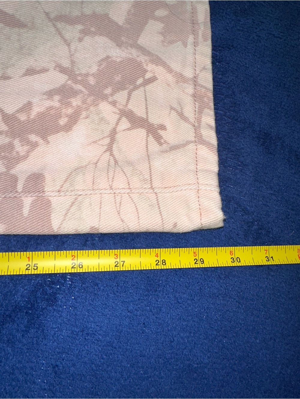 Cali 1850 Pink Tree Branch Camo High Rise Wide Leg Jeans Y2K Streetwear 3/26 NWT - Picture 4 of 10